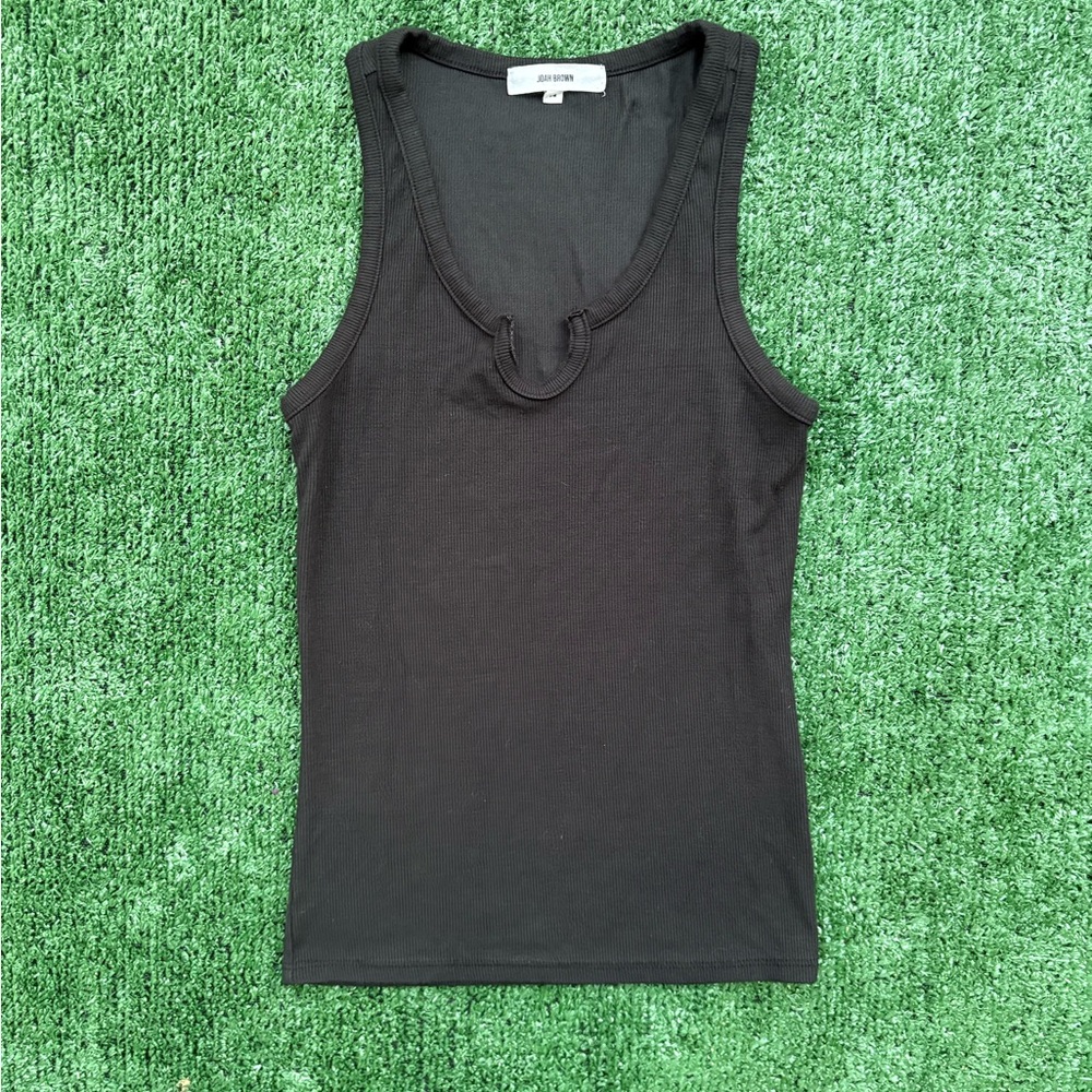 Joan Brown - Black Ribbed Tank Top
Women’s Size Small